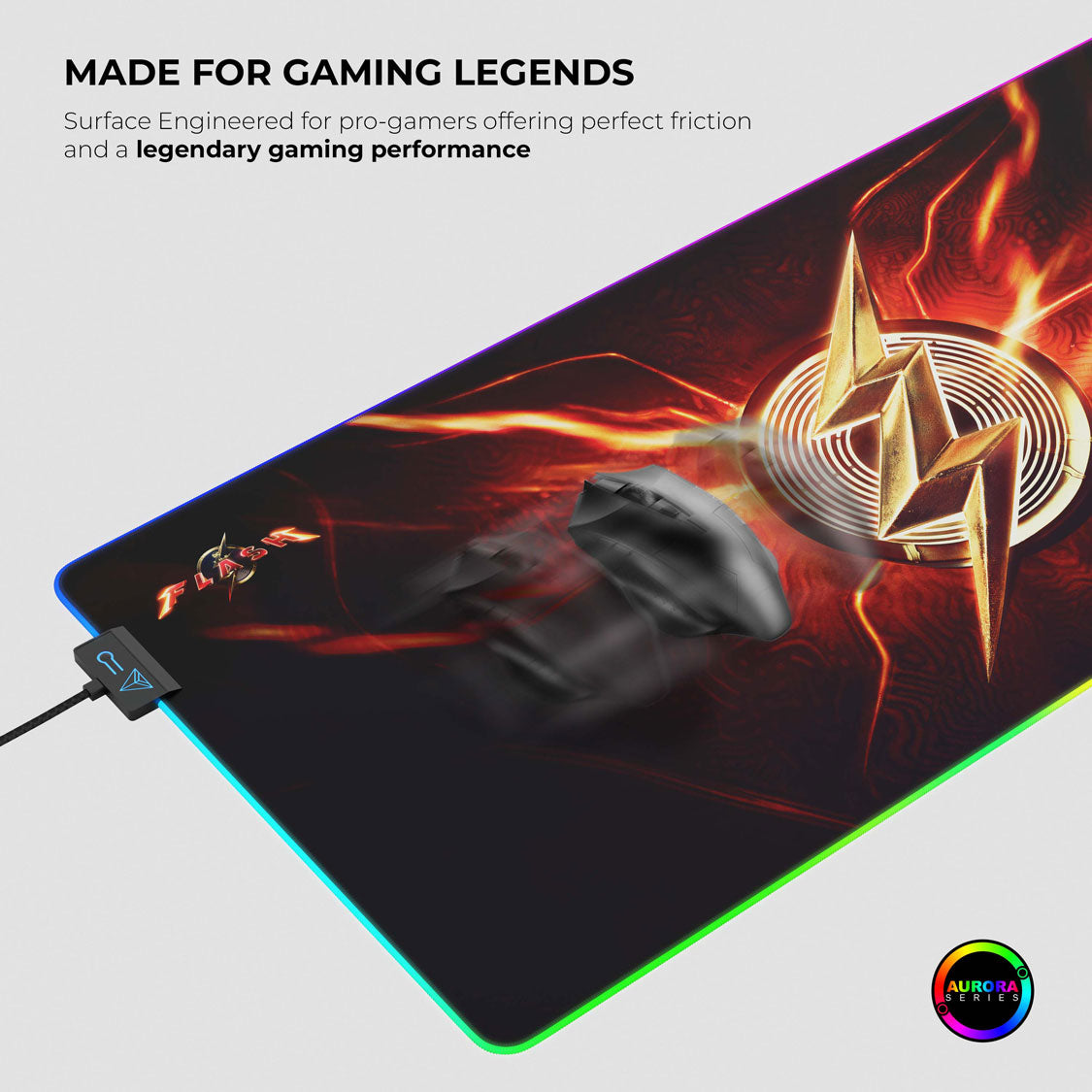 The Flash Gaming Mouse Pad Cybeart US