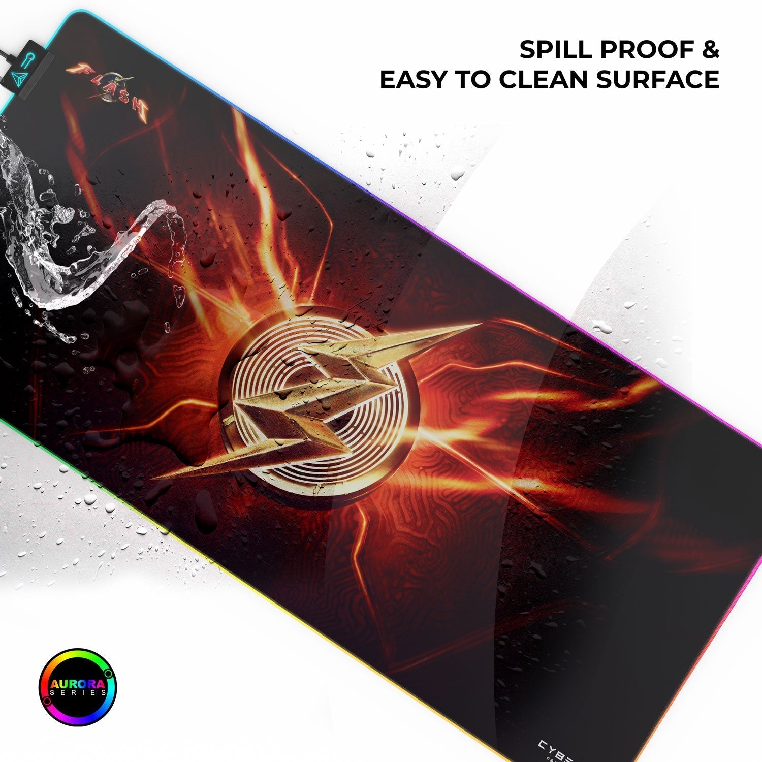 The Flash Gaming Mouse Pad Cybeart US