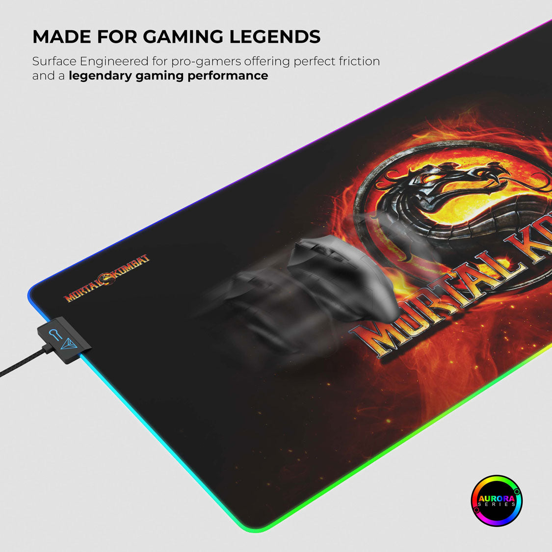 Mortal Kombat Gaming Mouse Pad Cybeart US