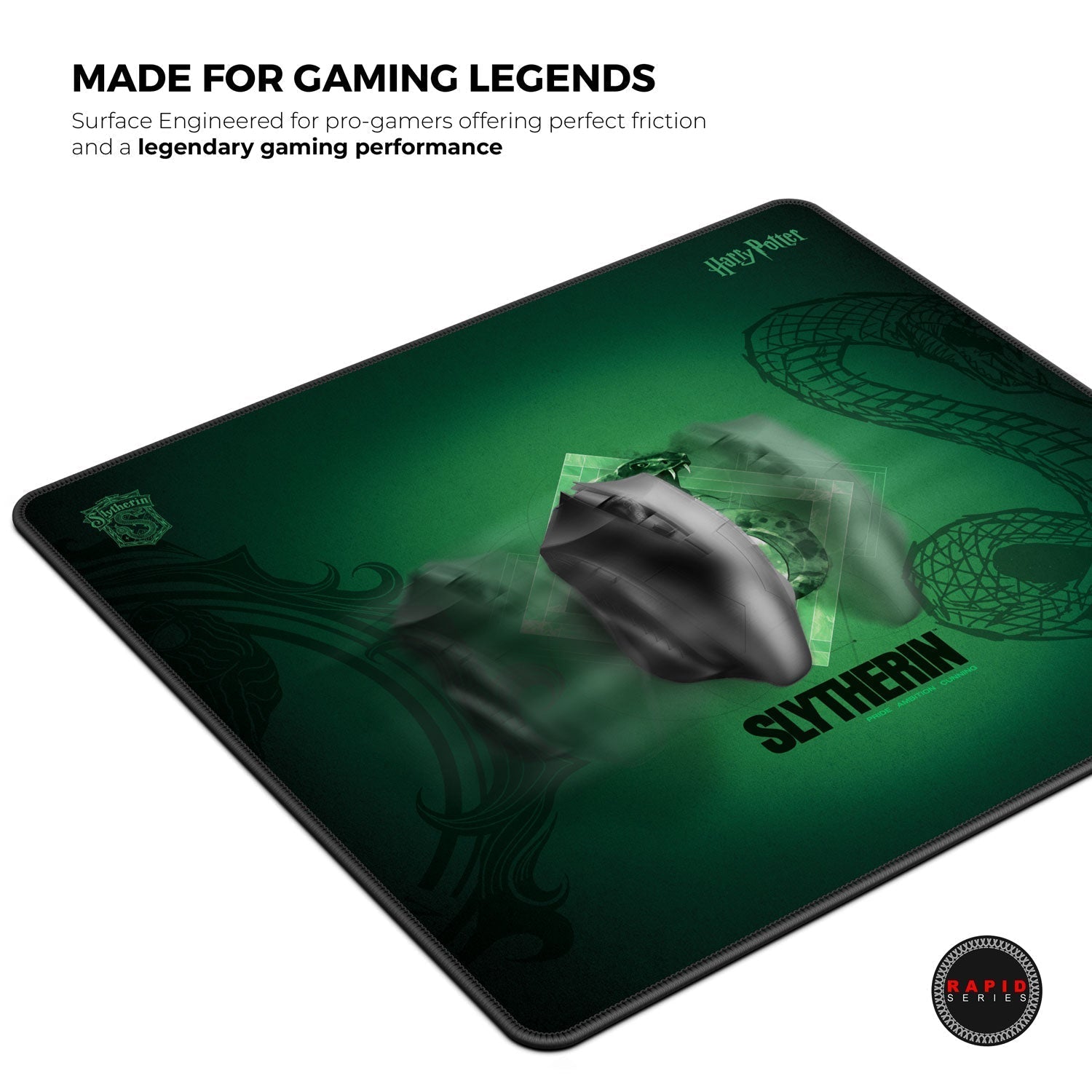 Slytherin Gaming Mouse Pad Cybeart US