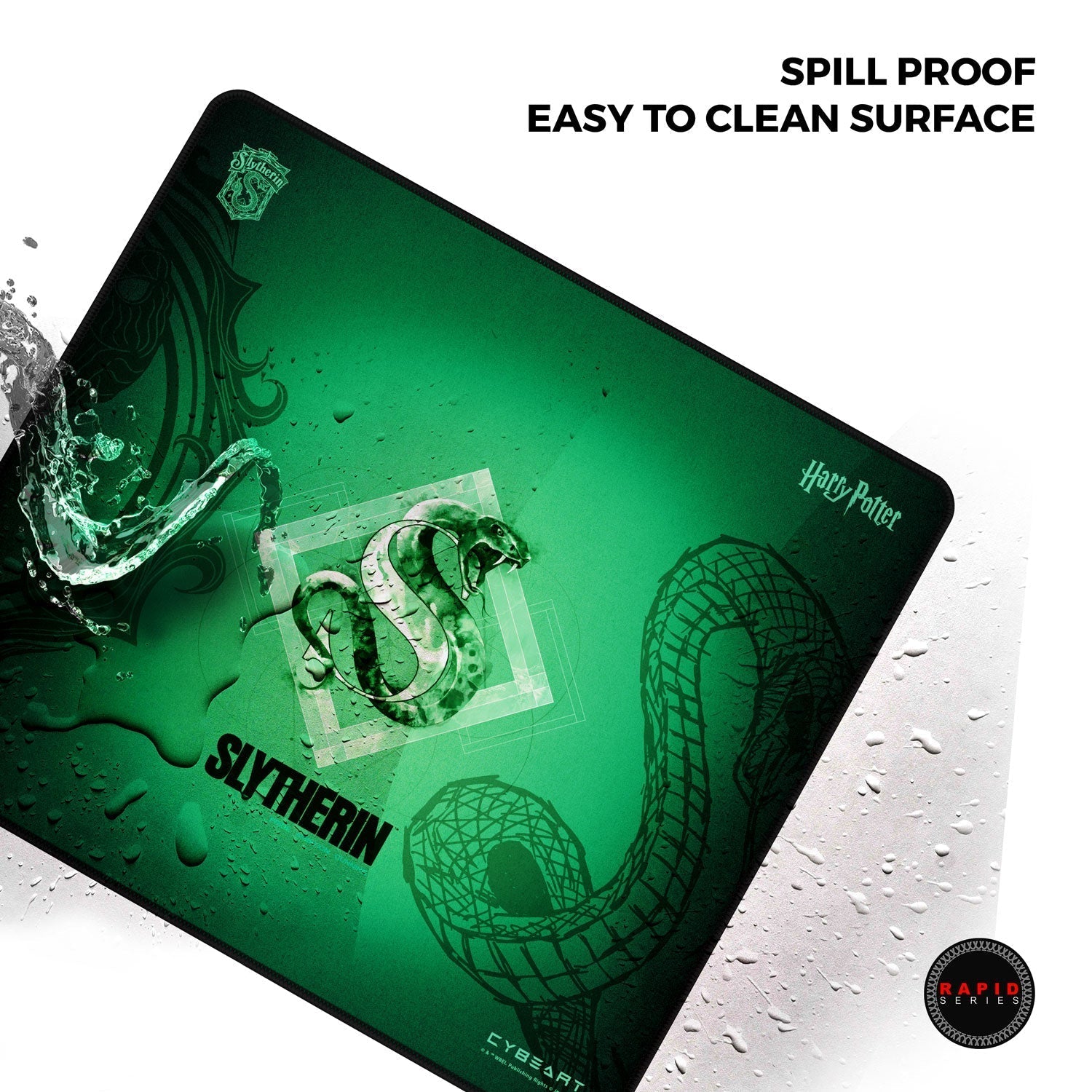 Slytherin Gaming Mouse Pad Cybeart US