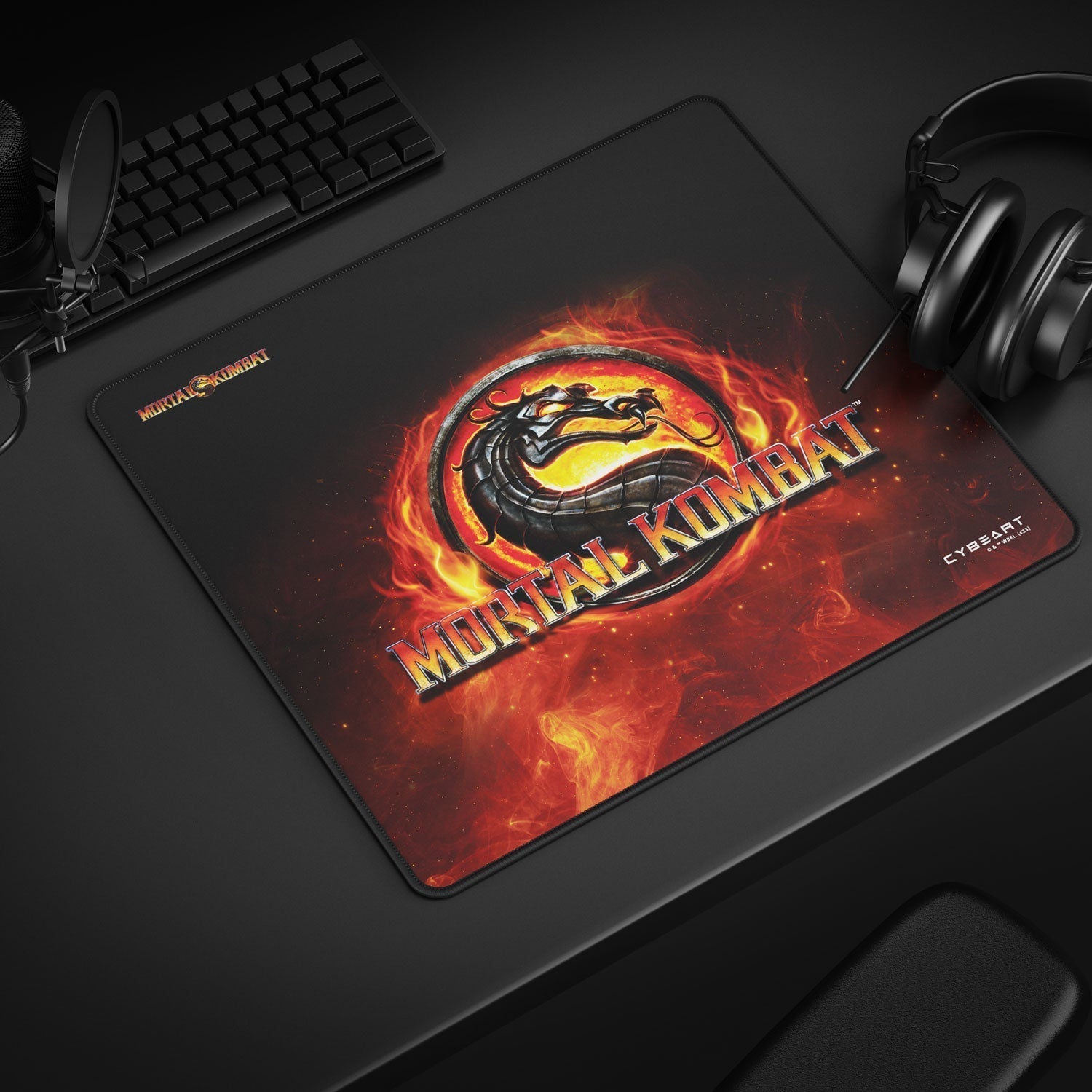 Mortal Kombat Gaming Mouse Pad Cybeart US