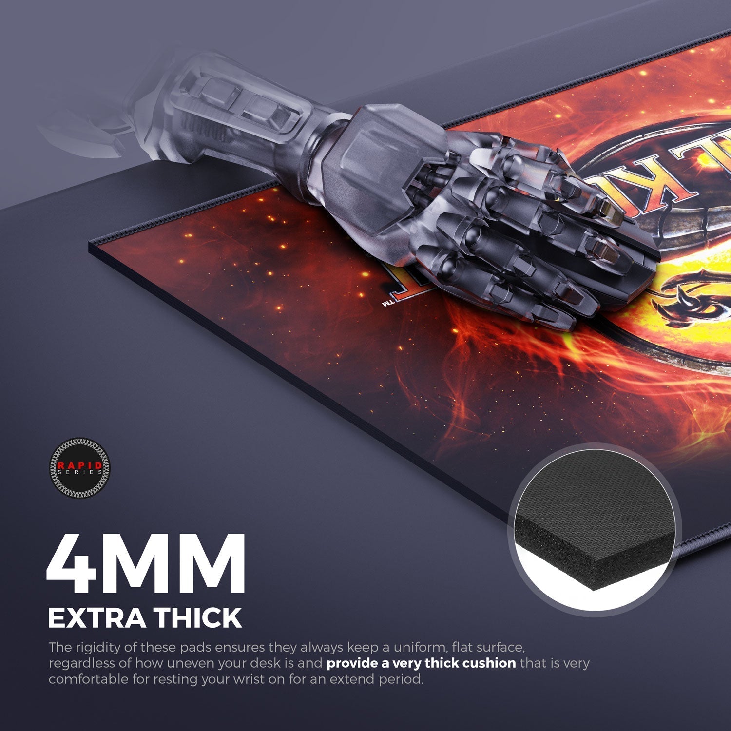 Mortal Kombat Gaming Mouse Pad Cybeart US