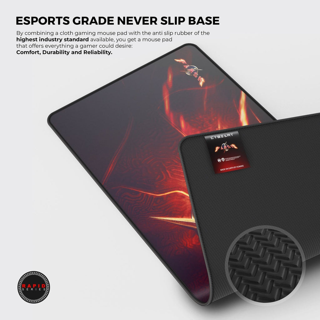 The Flash Gaming Mouse Pad Cybeart US