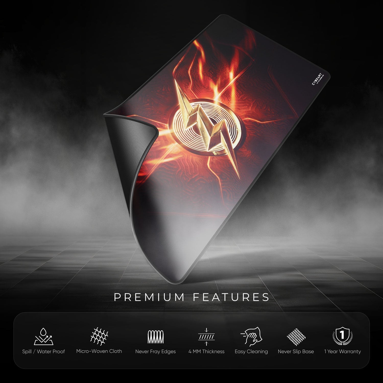 The Flash Gaming Mouse Pad Cybeart US