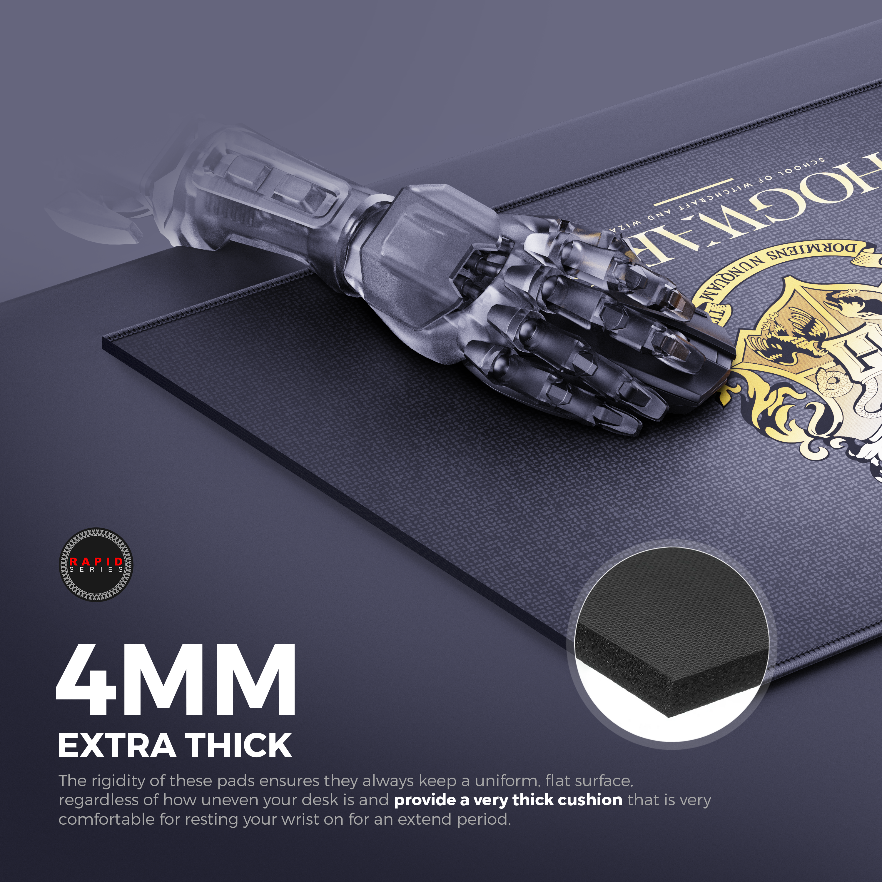 Hogwarts Gaming Mouse Pad Cybeart US