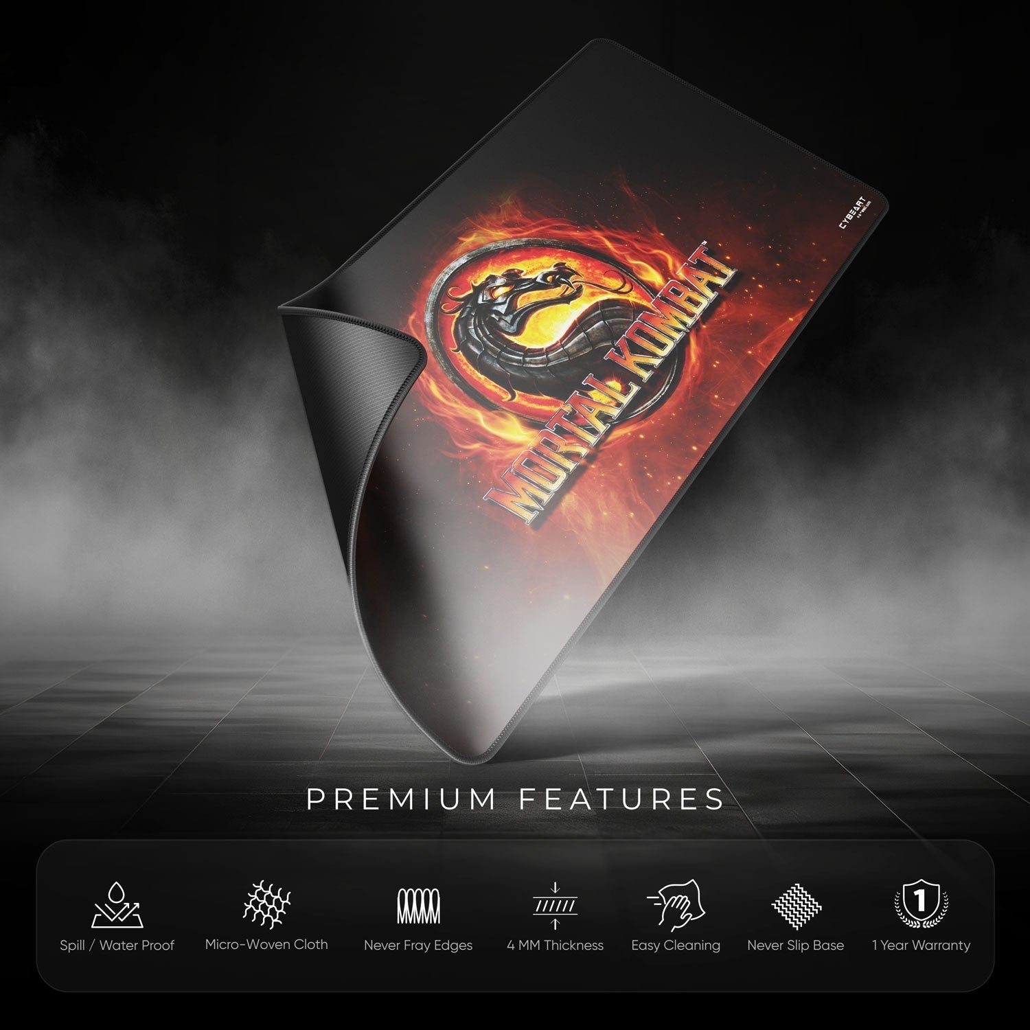 Mortal Kombat Gaming Mouse Pad Cybeart US