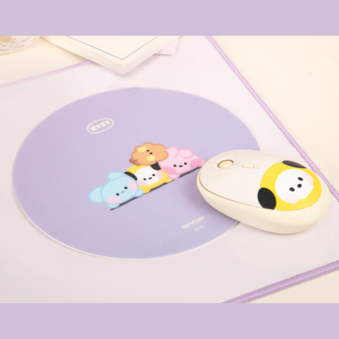 BTS x BT21 Minini Mouse Pad Kpop Omo