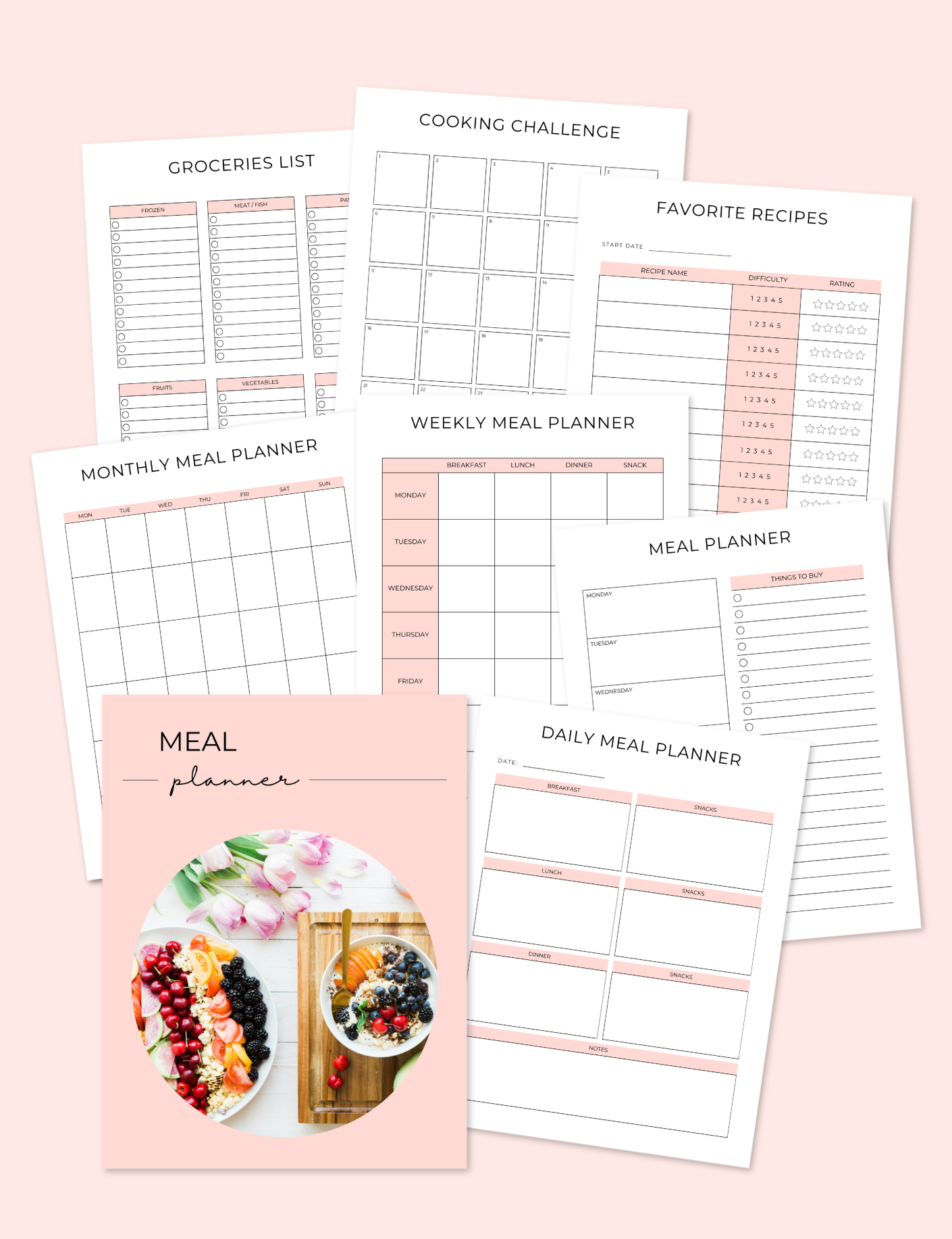 Meal Planner Jessica Autumn