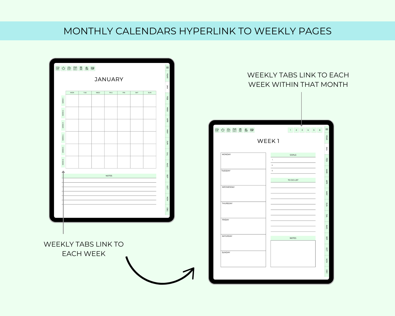 Medical Digital Planner Jessica Autumn