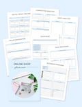 Online Shop Planner Jessica Autumn