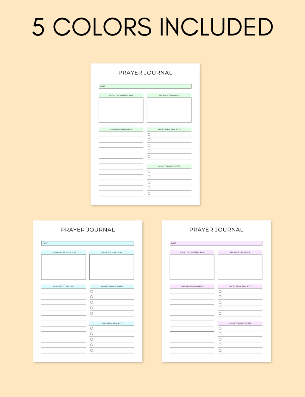 Prayer Journal Jessica Autumn