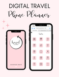 Digital Travel Phone Planner Pink Jessica Autumn