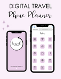 Digital Travel Phone Planner Purple Jessica Autumn