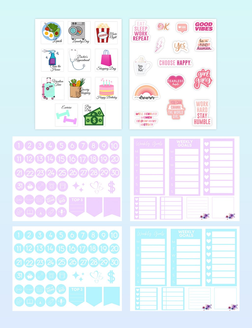 Digital Planning Essentials Bundle Jessica Autumn