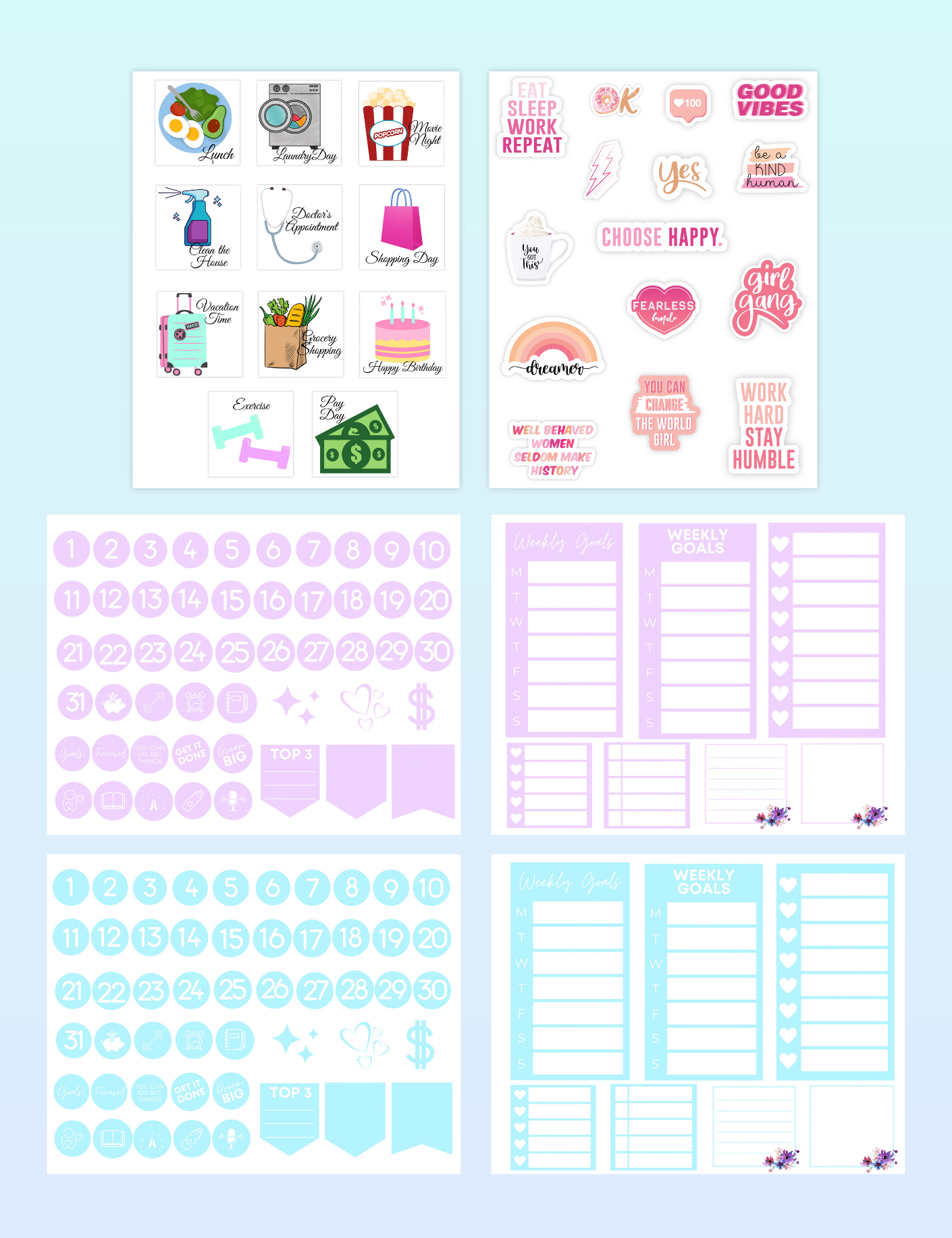 Digital Planning Essentials Bundle Jessica Autumn