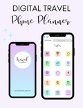 Digital Travel Phone Planner Rainbow Jessica Autumn