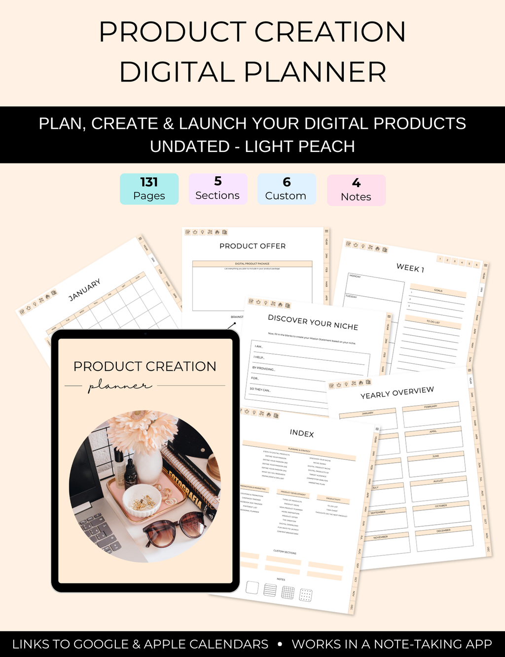 Product Creation Digital Planner Jessica Autumn