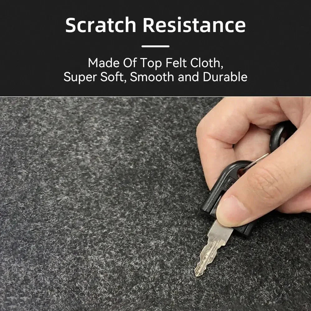 Wool Felt Desk Mat - Non-Slip Large Mouse Pad & Desk Protector Econic Blanks