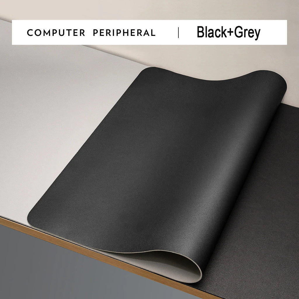Large PU leather waterproof mouse pad SMinvite, LLC