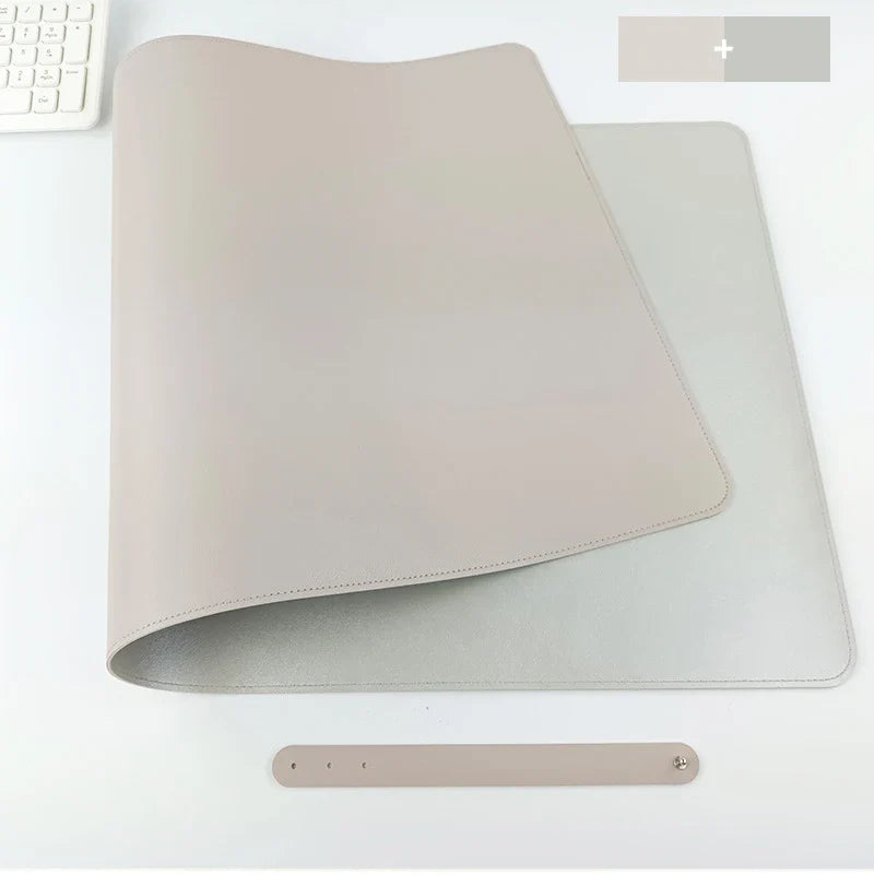 Large PU leather waterproof mouse pad SMinvite, LLC