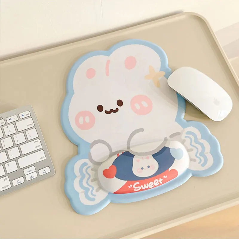 Sweet Bunny Mouse Pad and Wrist Support Kore Kawaii