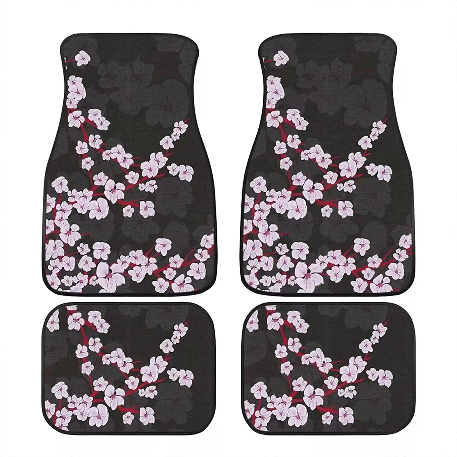 Great Wave Off Kanagawa 4-Piece All-Weather Car Floor Mats - Universal Fit for SUVs, Sedans, Trucks FanzyMarket