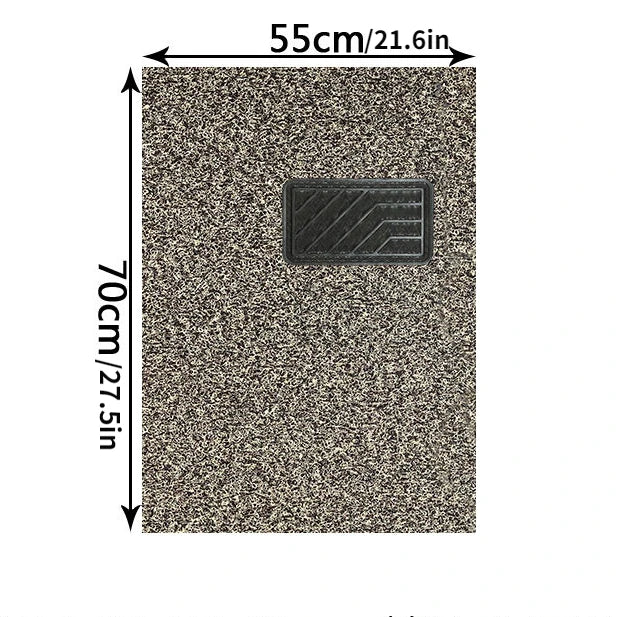 Universal One-Piece Waterproof Car Floor Mat Cut-to-Fit All-Season PVC FanzyMarket