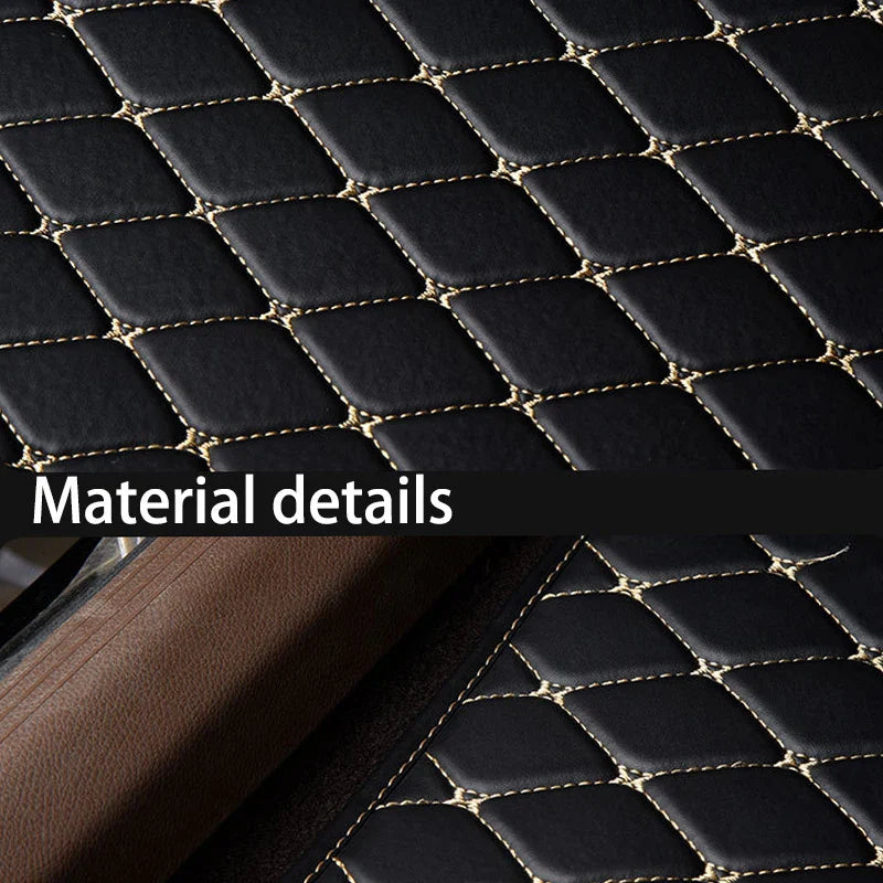5Pcs Car Floor Mats PU Leather Waterproof Auto Foot Pad Protector pads Fashion Universal Car Carpet Cushion For All Seasons SMinvite, LLC