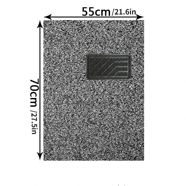 Universal One-Piece Waterproof Car Floor Mat Cut-to-Fit All-Season PVC FanzyMarket
