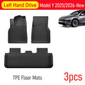 for Tesla Model Y Juniper 2025 2026 Car Floor Mats Cargo Liner Trunk Mats Backrest Kick Pads Protection Car Interior Accessories The Shopper Stop