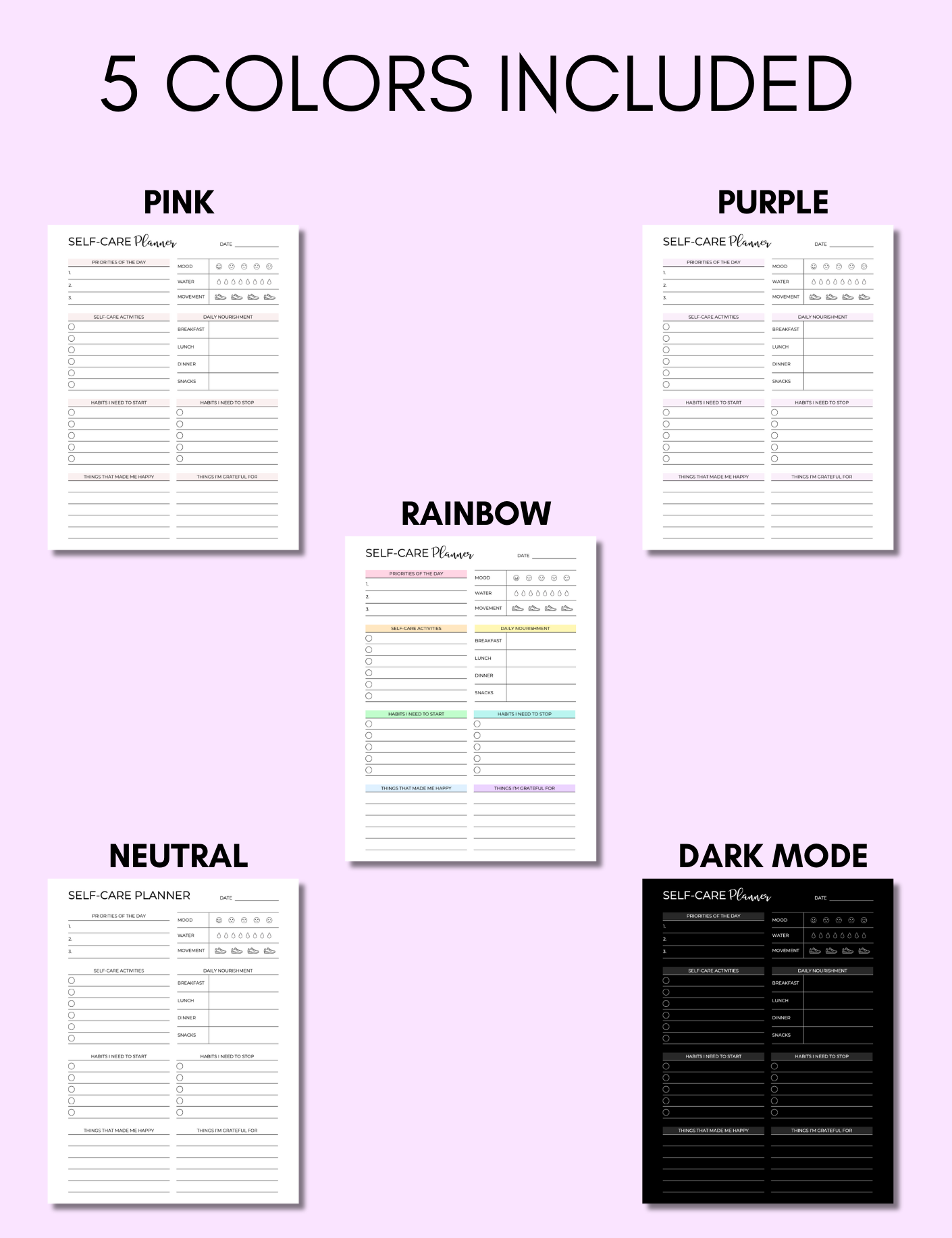 Self-Care Expansion Pack Jessica Autumn