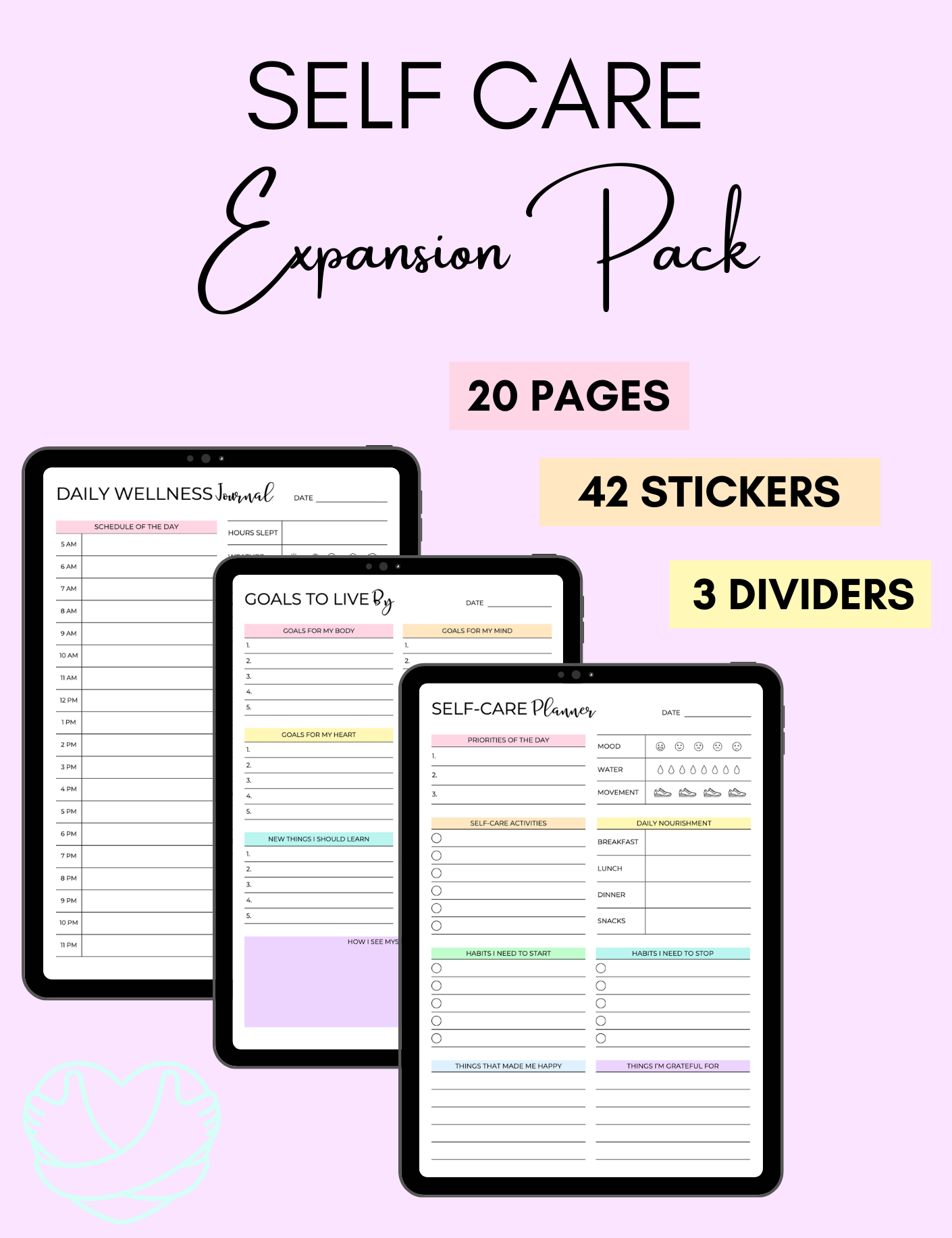 Self-Care Expansion Pack Jessica Autumn