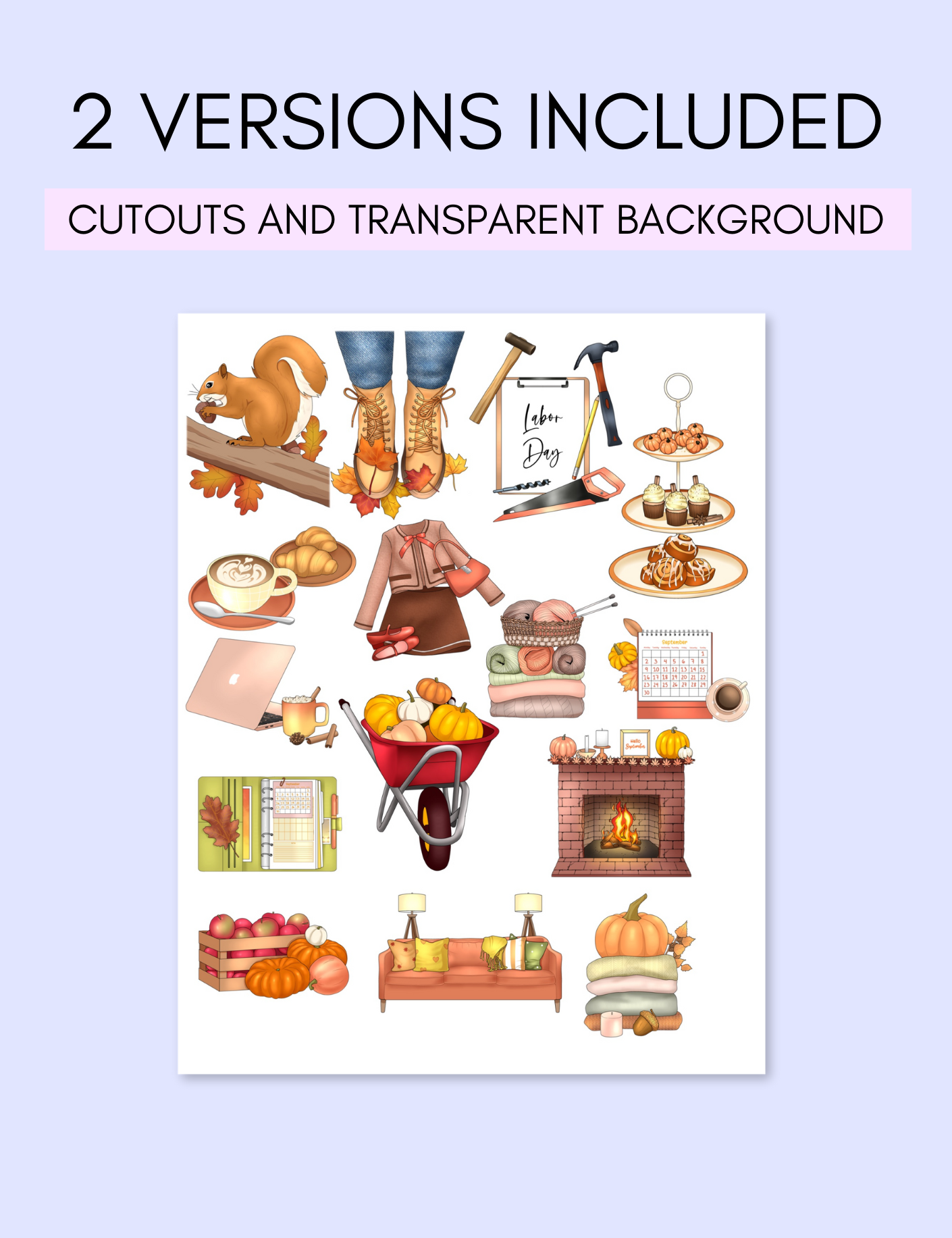 September Sticker Pack Jessica Autumn