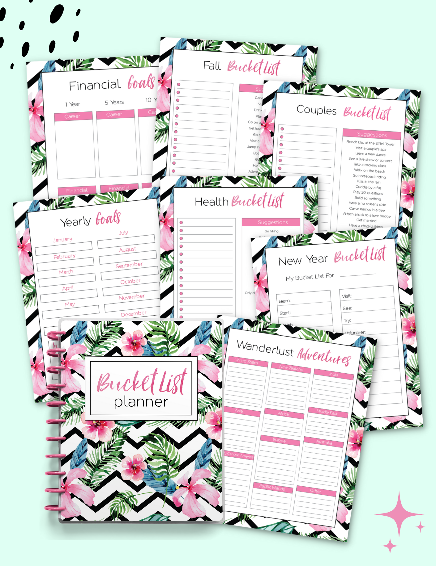 The Bucket List Planner Jessica Autumn