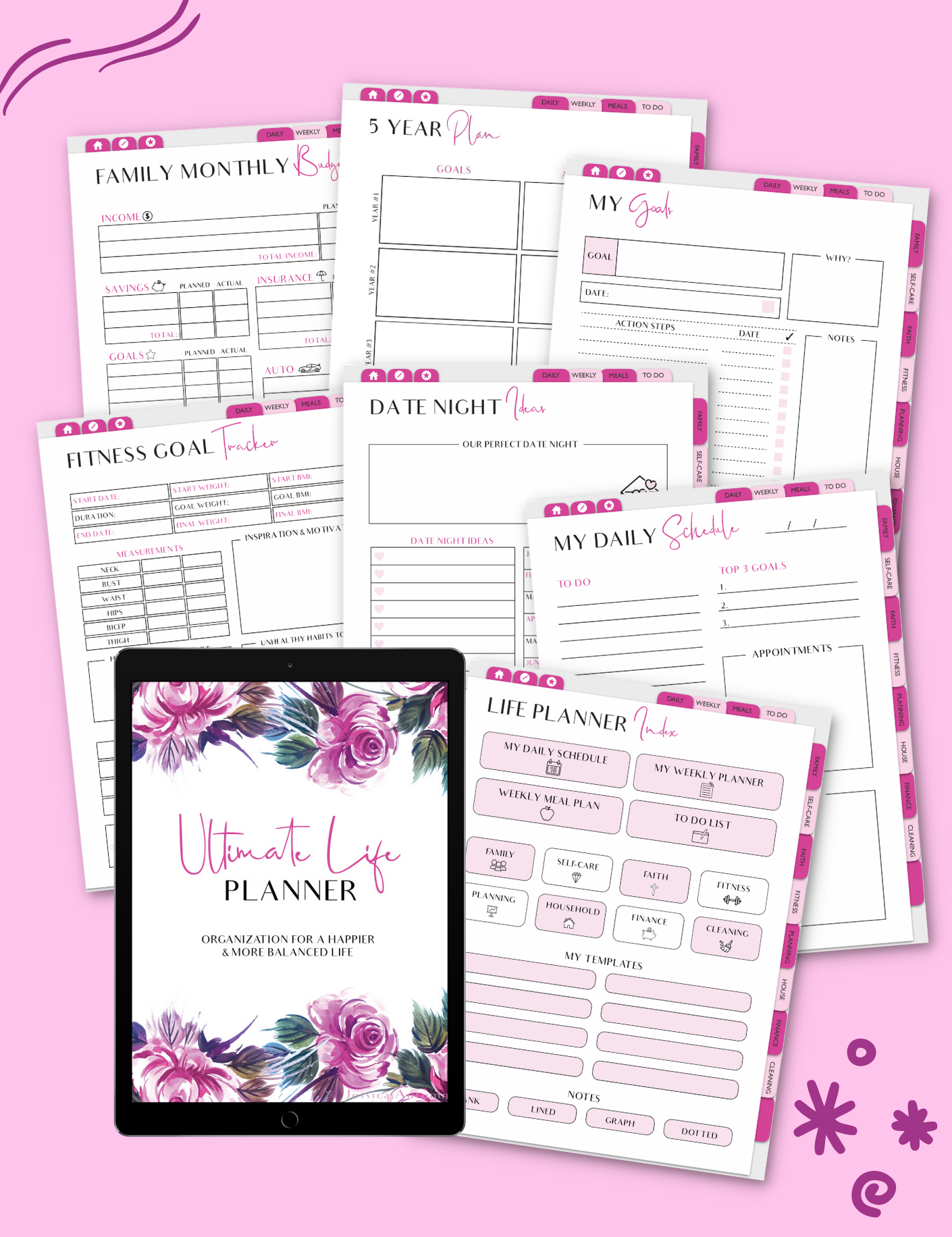The Ultimate Life Digital Planner Jessica Autumn