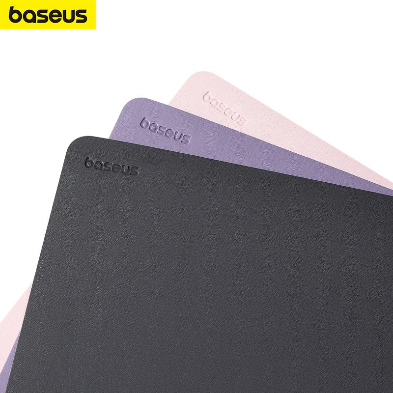 Simple Color PU Leather Mouse Pad Anti-Slip Waterproof Desk Mat 26 x 21 cm (10.2 x 8.3 in) — Office & School Accessories FanzyMarket