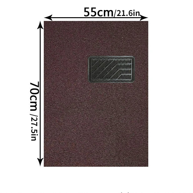 Universal One-Piece Waterproof Car Floor Mat Cut-to-Fit All-Season PVC FanzyMarket