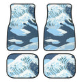 Great Wave Off Kanagawa 4-Piece All-Weather Car Floor Mats - Universal Fit for SUVs, Sedans, Trucks FanzyMarket