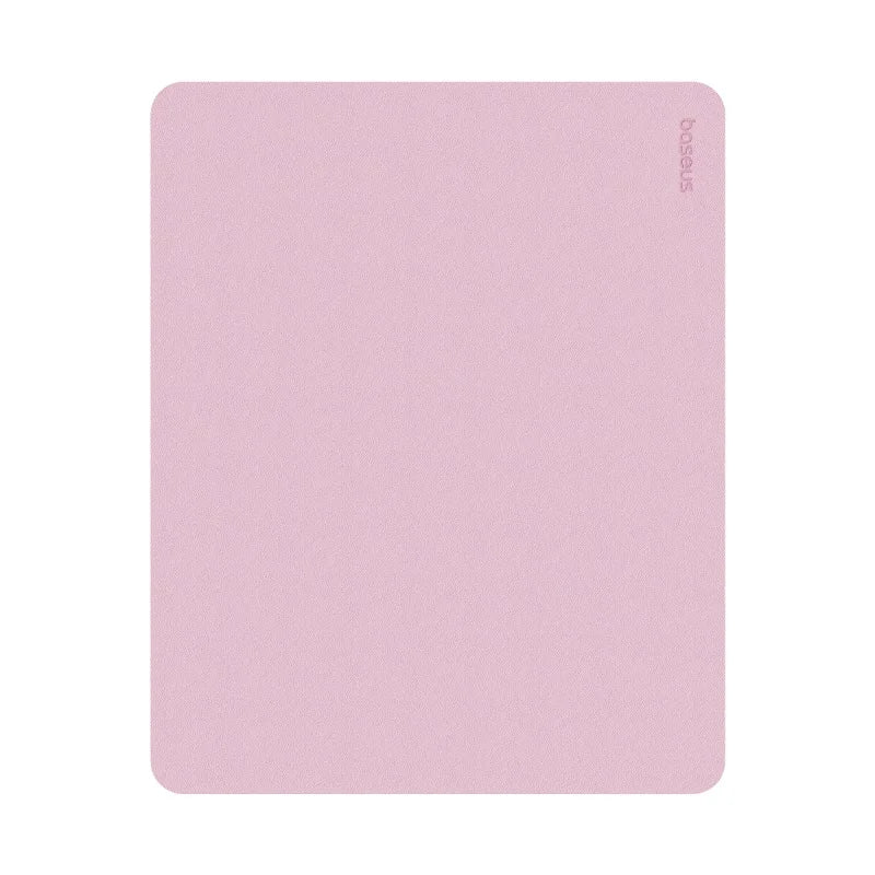 Simple Color PU Leather Mouse Pad Anti-Slip Waterproof Desk Mat 26 x 21 cm (10.2 x 8.3 in) — Office & School Accessories