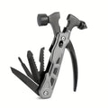 TrailMaster: Compact Multitool & Tactical Hammer THRIXINE