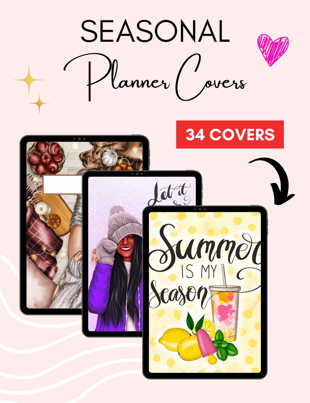 Seasonal Planner Covers Jessica Autumn