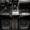 Bandana Print Rectangular Car Floor Mats - Synthetic Fiber Auto Interior Carpets FanzyMarket