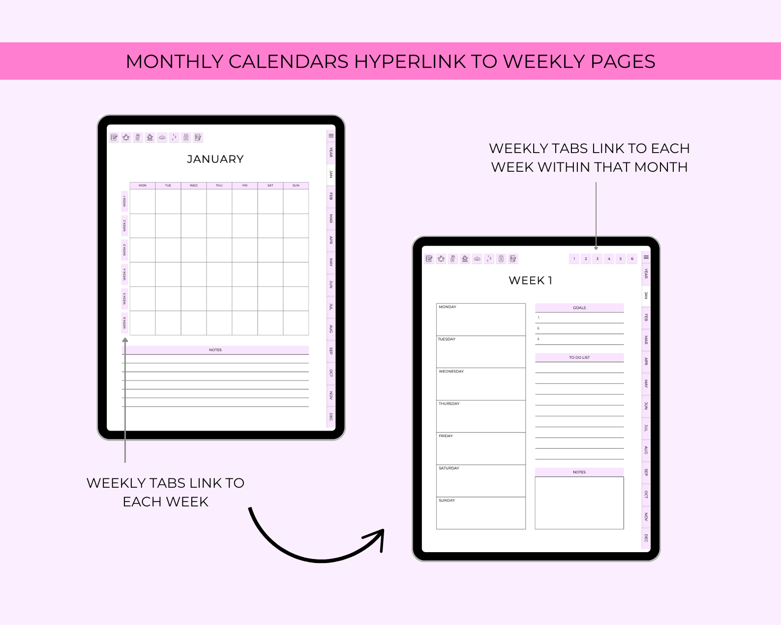 Self-Care Digital Planner Jessica Autumn