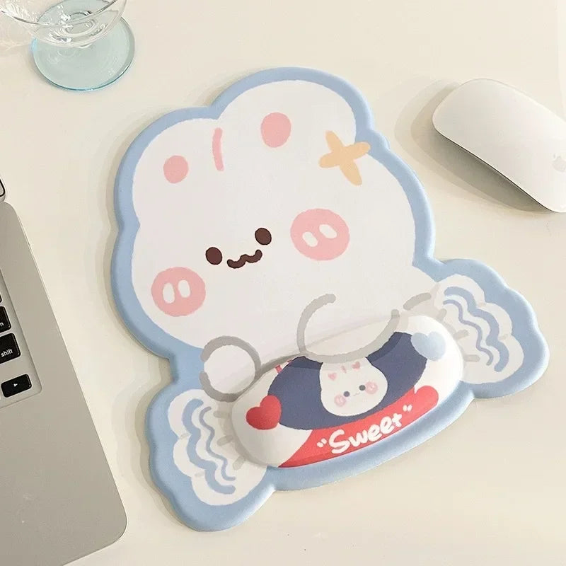 Sweet Bunny Mouse Pad and Wrist Support Kore Kawaii