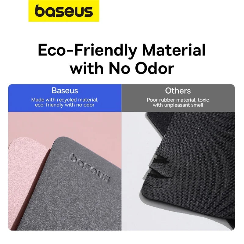 Simple Color PU Leather Mouse Pad Anti-Slip Waterproof Desk Mat 26 x 21 cm (10.2 x 8.3 in) — Office & School Accessories FanzyMarket