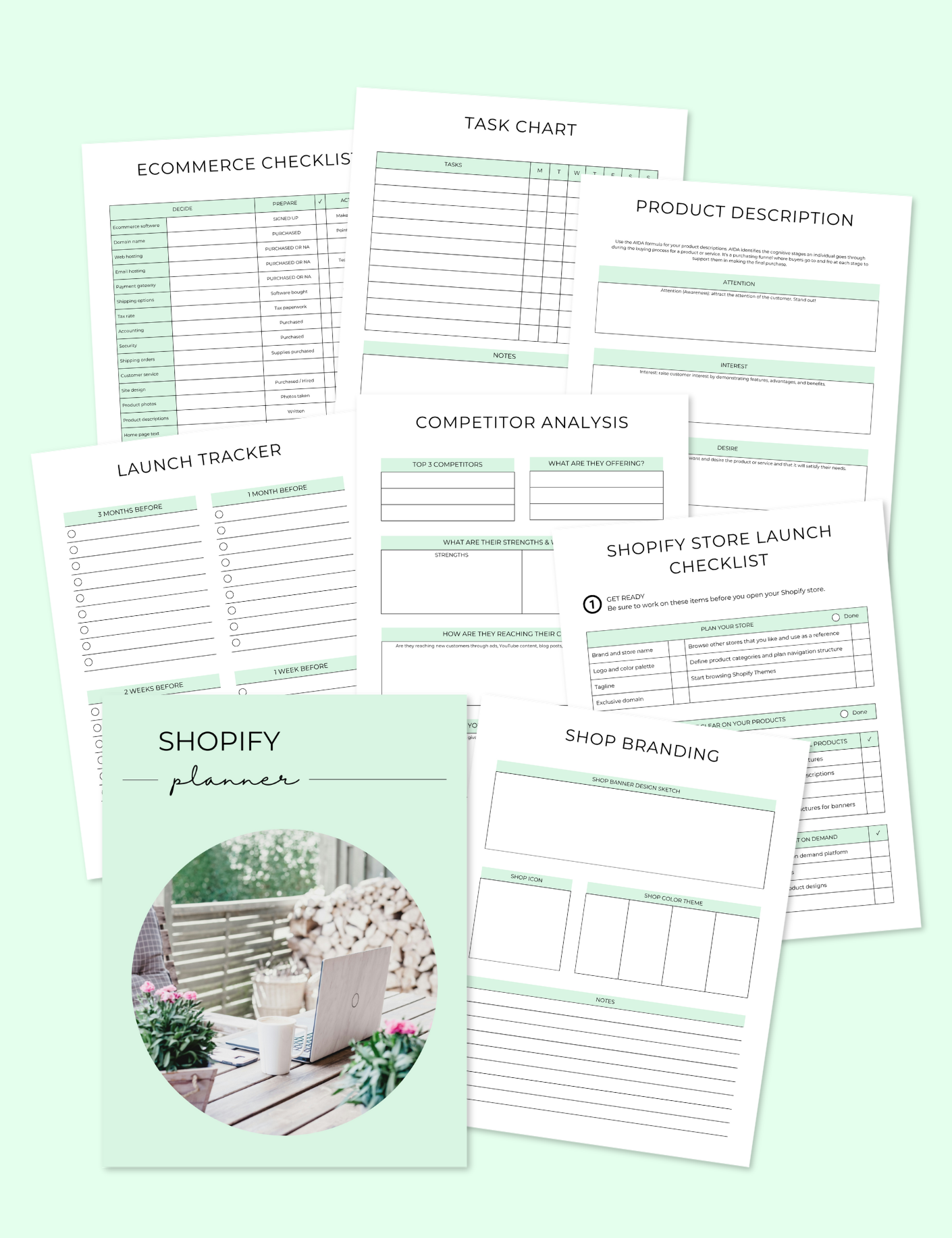 Shopify Planner Jessica Autumn