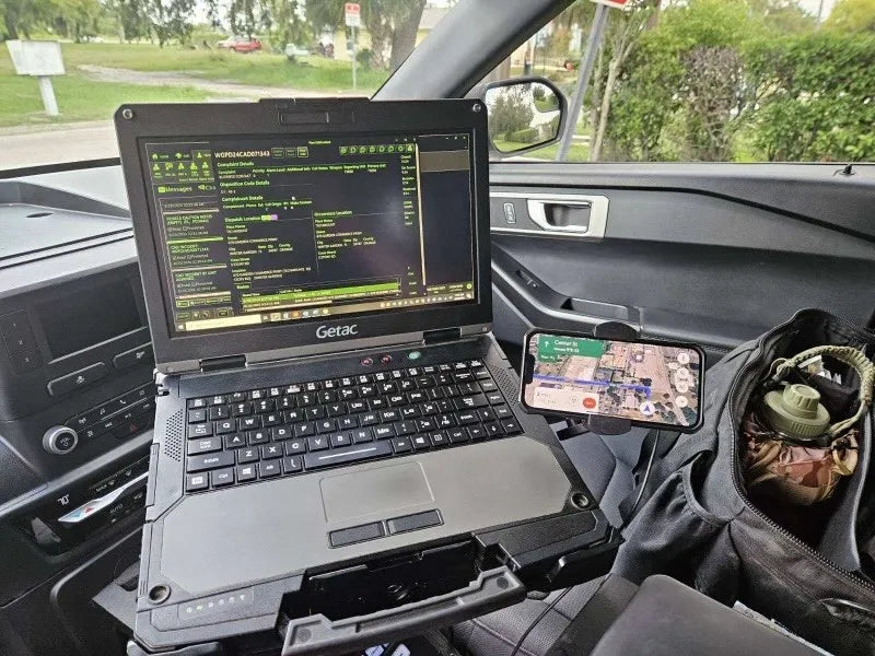NEW! Universal Wireless Charging Mount For First Responders + Commercial Vehicles Techmounts Mounting Systems