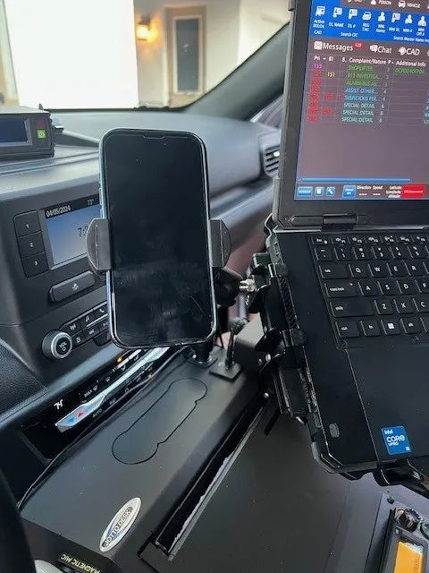 Wireless Charging Phone Mount for Jotto Desk Techmounts Mounting Systems