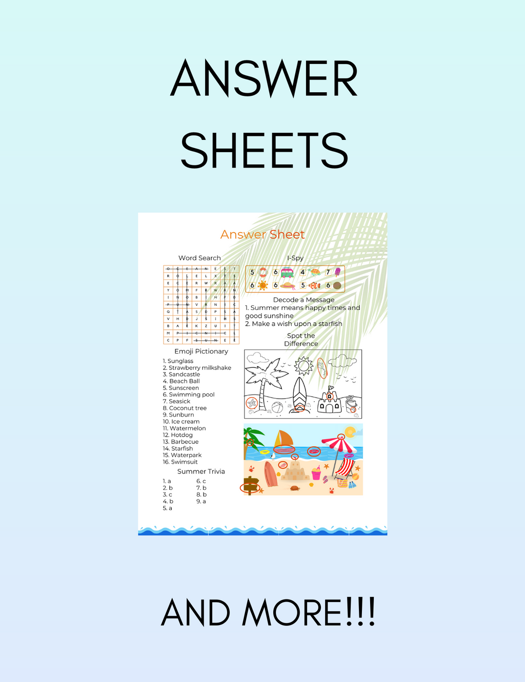 Summer Activity Pack for Kids! Jessica Autumn